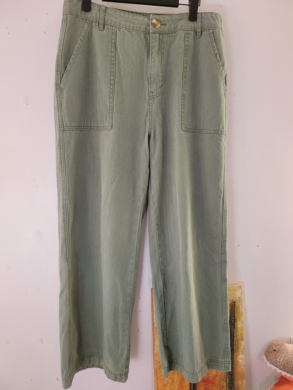 DownEast L Olive Green Utility Pants